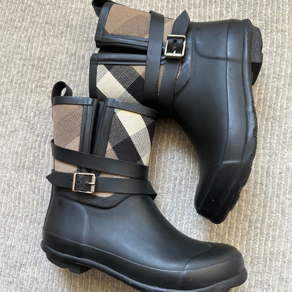 Kids Burberry Rain Boots